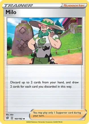Milo 161  SWSH02 Rebel Clash - Uncommon