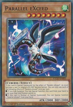 Parallel eXceed (ETCO-EN001) - Eternity Code 1st Edition Eternity Code Yugioh Single  Squirtle Squad Card Shop.