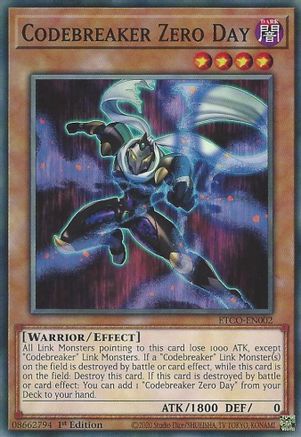 Codebreaker Zero Day (ETCO-EN002) - Eternity Code 1st Edition Eternity Code Yugioh Single  Squirtle Squad Card Shop.