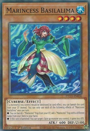 Marincess Basilalima (ETCO-EN006) - Eternity Code 1st Edition Eternity Code Yugioh Single  Squirtle Squad Card Shop.