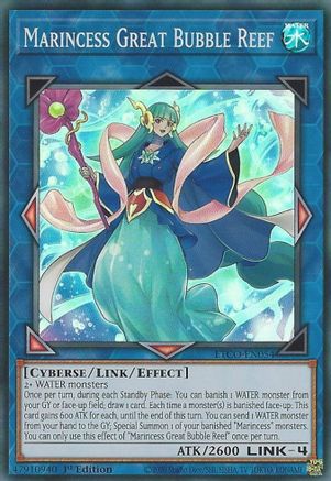 Marincess Great Bubble Reef (ETCO-EN054) - Eternity Code 1st Edition Eternity Code Yugioh Single  Squirtle Squad Card Shop.