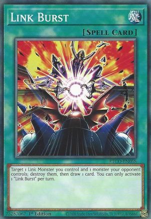 Link Burst (ETCO-EN058) - Eternity Code 1st Edition Eternity Code Yugioh Single  Squirtle Squad Card Shop.