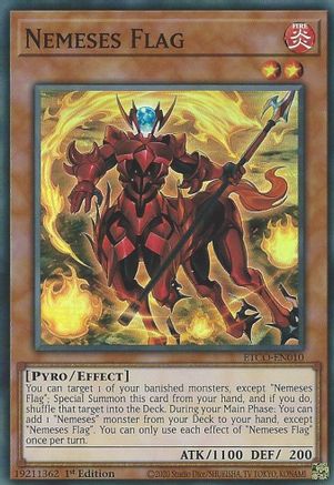 Nemeses Flag (ETCO-EN010) - Eternity Code 1st Edition Eternity Code Yugioh Single  Squirtle Squad Card Shop.