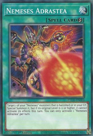 Nemeses Adrastea (ETCO-EN060) - Eternity Code 1st Edition Eternity Code Yugioh Single  Squirtle Squad Card Shop.