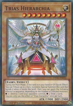 Trias Hierarchia (ETCO-EN032) - Eternity Code 1st Edition Eternity Code Yugioh Single  Squirtle Squad Card Shop.