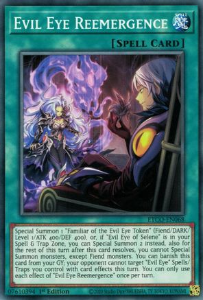 Evil Eye Reemergence (ETCO-EN068) - Eternity Code 1st Edition Eternity Code Yugioh Single  Squirtle Squad Card Shop.
