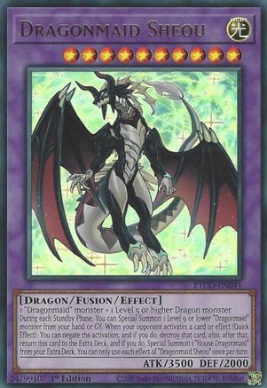 Dragonmaid Sheou (ETCO-EN041) - Eternity Code 1st Edition Eternity Code Yugioh Single  Squirtle Squad Card Shop.