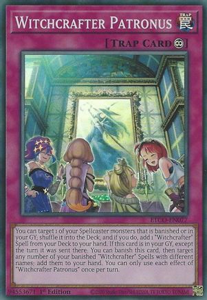 Witchcrafter Patronus (ETCO-EN077) - Eternity Code 1st Edition Eternity Code Yugioh Single  Squirtle Squad Card Shop.