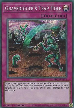 Gravedigger's Trap Hole (ETCO-EN078) - Eternity Code 1st Edition Eternity Code Yugioh Single  Squirtle Squad Card Shop.