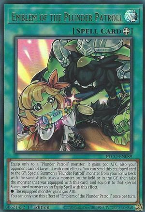 Emblem of the Plunder Patroll (ETCO-EN089) - Eternity Code 1st Edition Eternity Code Yugioh Single  Squirtle Squad Card Shop.
