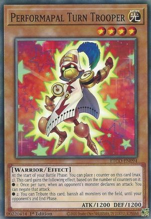 Performapal Turn Trooper (ETCO-EN094) - Eternity Code 1st Edition Eternity Code Yugioh Single  Squirtle Squad Card Shop.