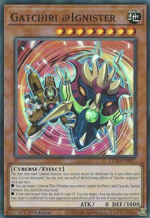 Gatchiri @Ignister (ETCO-EN097) - Eternity Code 1st Edition Eternity Code Yugioh Single  Squirtle Squad Card Shop.