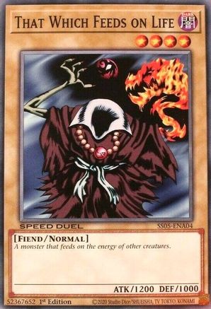 That Which Feeds on Life (SS05-ENA04) - Speed Duel Decks: Twisted Nightmares 1st Edition Speed Duel Decks: Twisted Nightmares Yugioh Single  Squirtle Squad Card Shop.