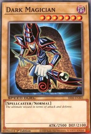 Dark Magician (SS04-ENA01) - Speed Duel Decks: Match of the Millennium 1st Edition Speed Duel Decks: Match of the Millennium Yugioh Single  Squirtle Squad Card Shop.