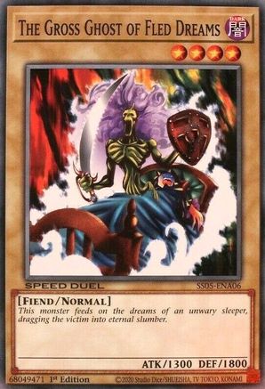 The Gross Ghost of Fled Dreams (SS05-ENA06) - Speed Duel Decks: Twisted Nightmares 1st Edition Speed Duel Decks: Twisted Nightmares Yugioh Single  Squirtle Squad Card Shop.