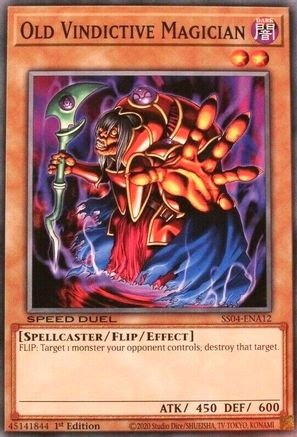 Old Vindictive Magician (SS04-ENA12) - Speed Duel Decks: Match of the Millennium 1st Edition Speed Duel Decks: Match of the Millennium Yugioh Single  Squirtle Squad Card Shop.