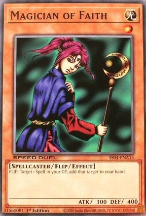 Magician of Faith (SS04-ENA14) - Speed Duel Decks: Match of the Millennium 1st Edition Speed Duel Decks: Match of the Millennium Yugioh Single  Squirtle Squad Card Shop.