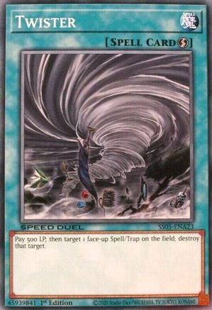 Twister (SS05-ENA23) - Speed Duel Decks: Twisted Nightmares 1st Edition Speed Duel Decks: Twisted Nightmares Yugioh Single  Squirtle Squad Card Shop.