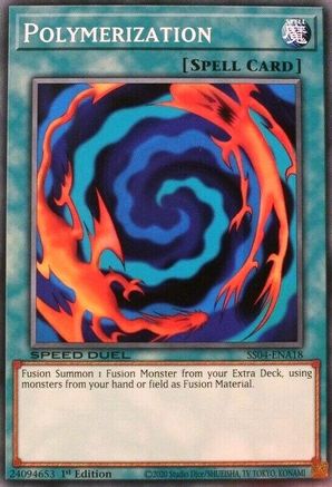 Polymerization (A) (SS04-ENA18) - Speed Duel Decks: Match of the Millennium 1st Edition Speed Duel Decks: Match of the Millennium Yugioh Single  Squirtle Squad Card Shop.
