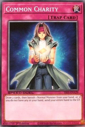 Common Charity (SS05-ENA29) - Speed Duel Decks: Twisted Nightmares 1st Edition Speed Duel Decks: Twisted Nightmares Yugioh Single  Squirtle Squad Card Shop.