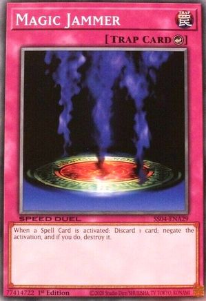 Magic Jammer (SS04-ENA29) - Speed Duel Decks: Match of the Millennium 1st Edition Speed Duel Decks: Match of the Millennium Yugioh Single  Squirtle Squad Card Shop.