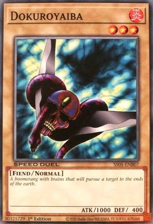 Dokuroyaiba (SS05-ENB07) - Speed Duel Decks: Twisted Nightmares 1st Edition Speed Duel Decks: Twisted Nightmares Yugioh Single  Squirtle Squad Card Shop.