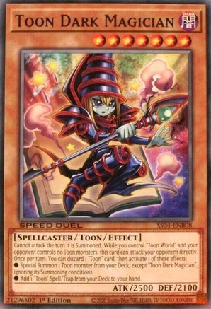 Toon Dark Magician (SS04-ENB08) - Speed Duel Decks: Match of the Millennium 1st Edition Speed Duel Decks: Match of the Millennium Yugioh Single  Squirtle Squad Card Shop.
