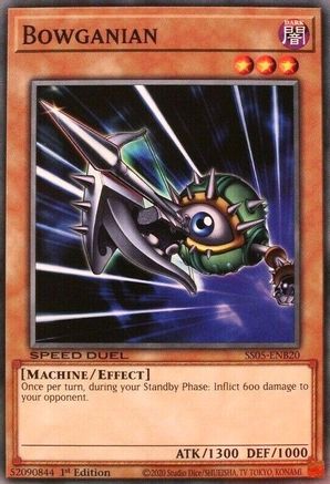 Bowganian (SS05-ENB20) - Speed Duel Decks: Twisted Nightmares 1st Edition Speed Duel Decks: Twisted Nightmares Yugioh Single  Squirtle Squad Card Shop.
