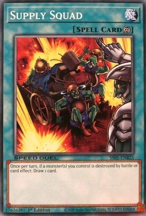 Supply Squad (SS05-ENB25) - Speed Duel Decks: Twisted Nightmares 1st Edition Speed Duel Decks: Twisted Nightmares Yugioh Single  Squirtle Squad Card Shop.