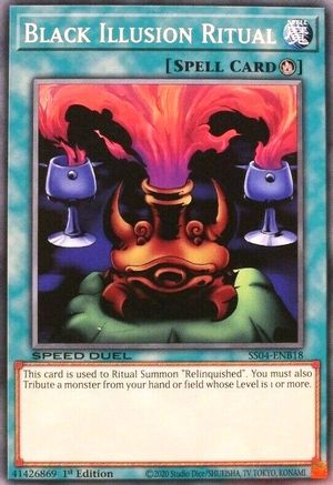 Black Illusion Ritual (SS04-ENB18) - Speed Duel Decks: Match of the Millennium 1st Edition Speed Duel Decks: Match of the Millennium Yugioh Single  Squirtle Squad Card Shop.