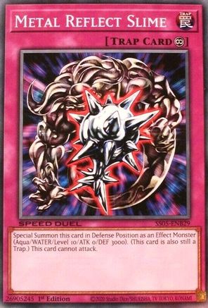 Metal Reflect Slime (SS05-ENB29) - Speed Duel Decks: Twisted Nightmares 1st Edition Speed Duel Decks: Twisted Nightmares Yugioh Single  Squirtle Squad Card Shop.