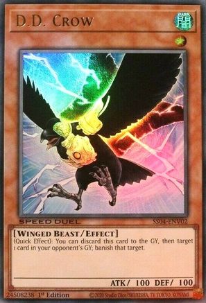 D.D. Crow (SS04-ENV02) - Speed Duel Decks: Match of the Millennium 1st Edition Speed Duel Decks: Match of the Millennium Yugioh Single  Squirtle Squad Card Shop.