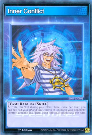 Inner Conflict (SS05-ENS01) - Speed Duel Decks: Twisted Nightmares 1st Edition Speed Duel Decks: Twisted Nightmares Yugioh Single  Squirtle Squad Card Shop.