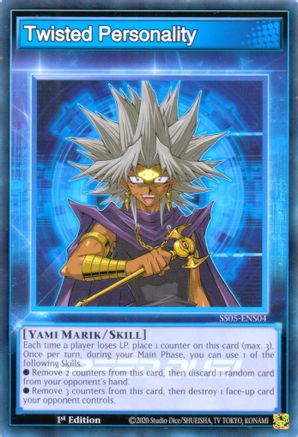 Twisted Personality (SS05-ENS04) - Speed Duel Decks: Twisted Nightmares 1st Edition Speed Duel Decks: Twisted Nightmares Yugioh Single  Squirtle Squad Card Shop.