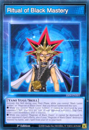 Ritual of Black Mastery (SS04-ENS01) - Speed Duel Decks: Match of the Millennium 1st Edition Speed Duel Decks: Match of the Millennium Yugioh Single  Squirtle Squad Card Shop.