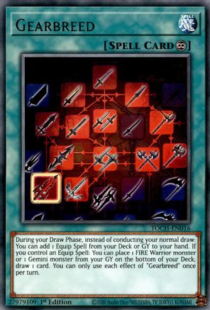 Gearbreed (TOCH-EN016) - Toon Chaos 1st Edition Toon Chaos Yugioh Single  Squirtle Squad Card Shop.