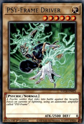PSY-Frame Driver (TOCH-EN025) - Toon Chaos Unlimited Toon Chaos Yugioh Single  Squirtle Squad Card Shop.