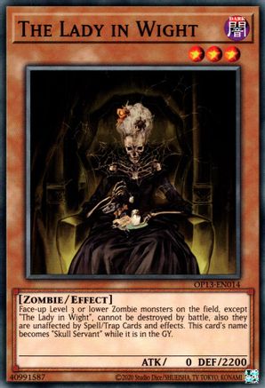 The Lady in Wight (OP13-EN014) - OTS Tournament Pack 13 Unlimited OTS Tournament Pack 13 Yugioh Single  Squirtle Squad Card Shop.