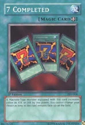 7 Completed (PSV-004) - Pharaoh's Servant 1st Edition Pharaoh's Servant Yugioh Single  Squirtle Squad Card Shop.