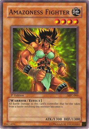 Amazoness Fighter (MFC-060) - Magician's Force Unlimited Magician's Force Yugioh Single  Squirtle Squad Card Shop.
