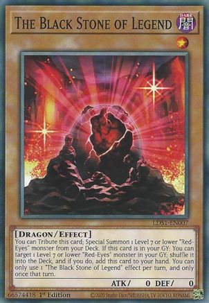 The Black Stone of Legend (LDS1-EN007) - Legendary Duelists: Season 1 1st Edition Legendary Duelists: Season 1 Yugioh Single  Squirtle Squad Card Shop.