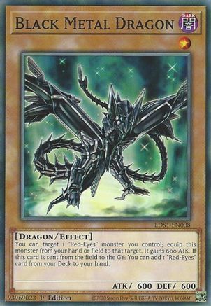 Black Metal Dragon (LDS1-EN008) - Legendary Duelists: Season 1 1st Edition Legendary Duelists: Season 1 Yugioh Single  Squirtle Squad Card Shop.