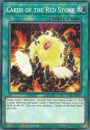 Cards of the Red Stone (LDS1-EN018) - Legendary Duelists: Season 1 1st Edition Legendary Duelists: Season 1 Yugioh Single  Squirtle Squad Card Shop.