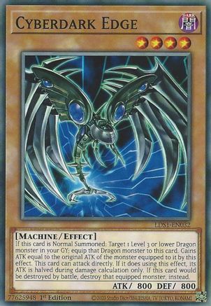 Cyberdark Edge (LDS1-EN032) - Legendary Duelists: Season 1 1st Edition Legendary Duelists: Season 1 Yugioh Single  Squirtle Squad Card Shop.