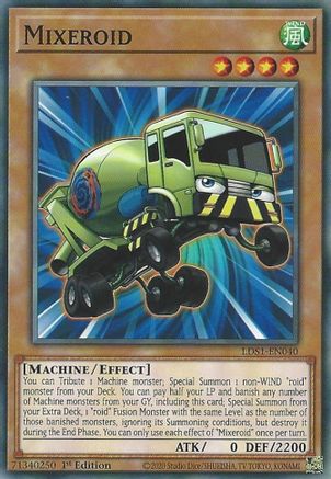 Mixeroid (LDS1-EN040) - Legendary Duelists: Season 1 1st Edition Legendary Duelists: Season 1 Yugioh Single  Squirtle Squad Card Shop.