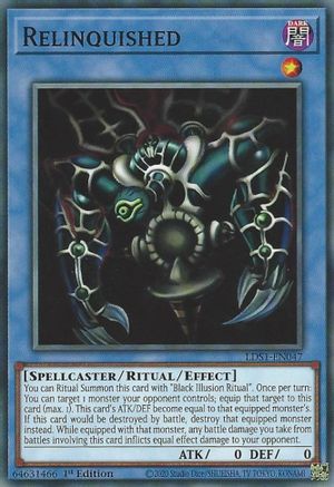 Relinquished (LDS1-EN047) - Legendary Duelists: Season 1 1st Edition Legendary Duelists: Season 1 Yugioh Single  Squirtle Squad Card Shop.