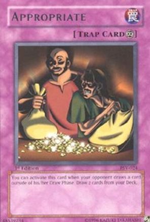 Appropriate (PSV-024) - Pharaoh's Servant 1st Edition Pharaoh's Servant Yugioh Single  Squirtle Squad Card Shop.