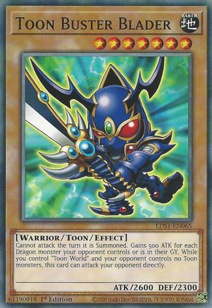 Toon Buster Blader (LDS1-EN065) - Legendary Duelists: Season 1 1st Edition Legendary Duelists: Season 1 Yugioh Single  Squirtle Squad Card Shop.