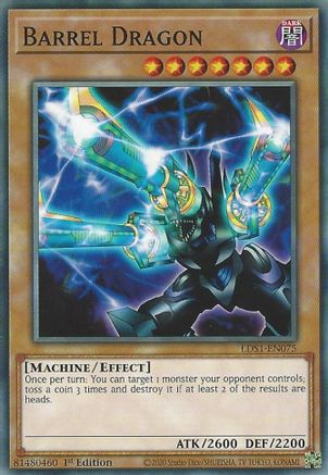 Barrel Dragon (LDS1-EN075) - Legendary Duelists: Season 1 1st Edition Legendary Duelists: Season 1 Yugioh Single  Squirtle Squad Card Shop.