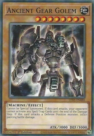 Ancient Gear Golem (LDS1-EN080) - Legendary Duelists: Season 1 1st Edition Legendary Duelists: Season 1 Yugioh Single  Squirtle Squad Card Shop.